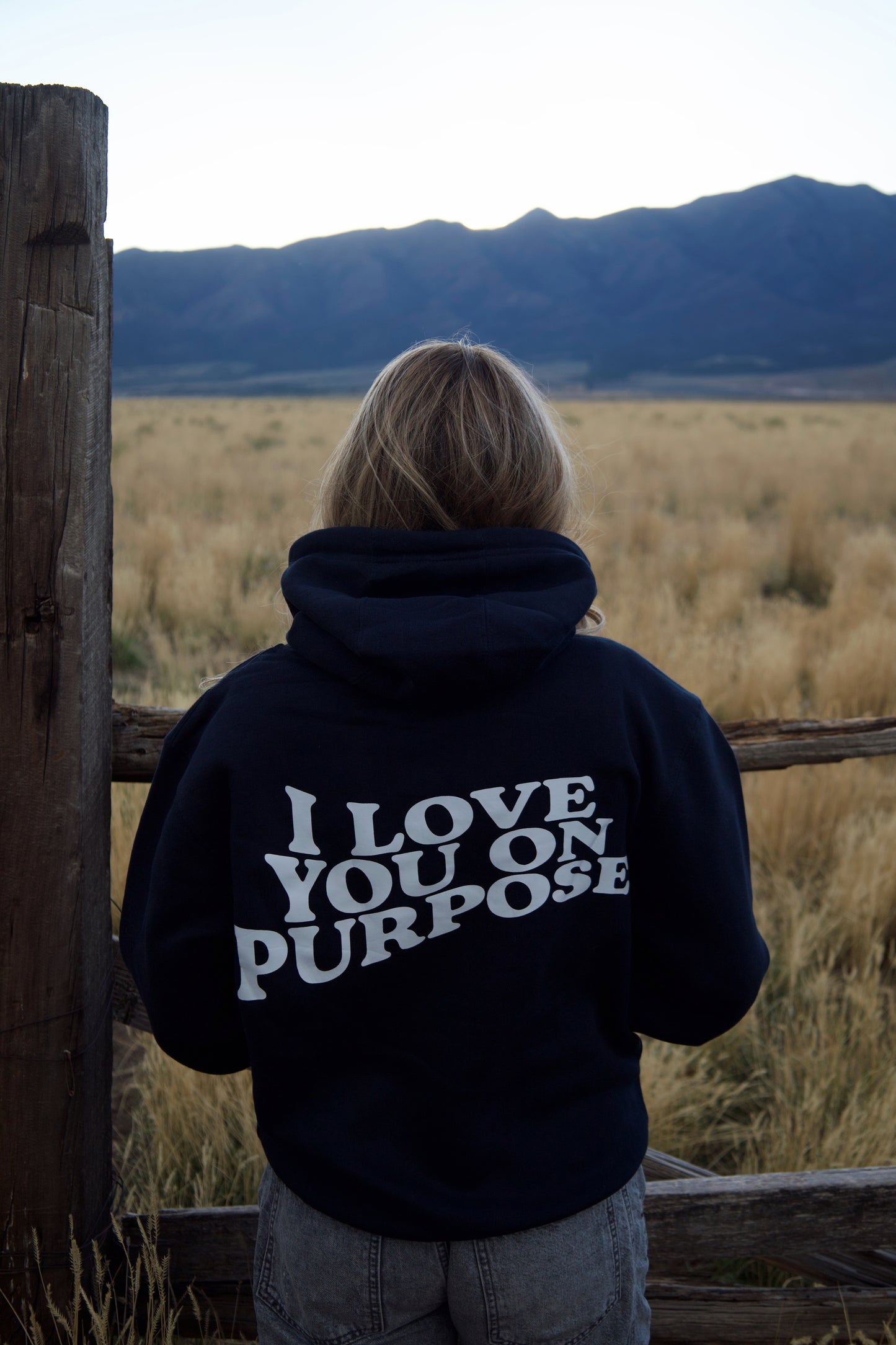 I Love You On Purpose Hoodie
