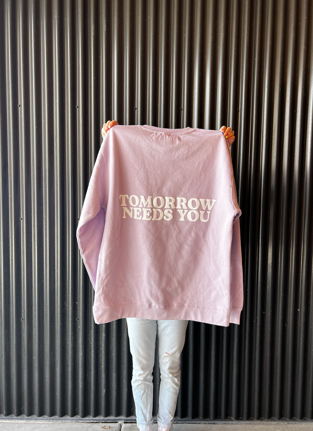 Tomorrow Needs You Crewneck