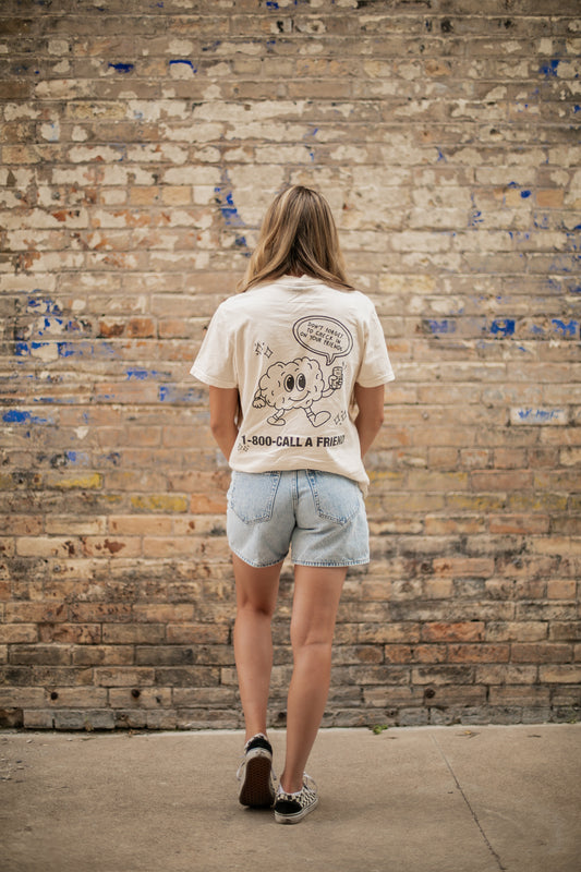1-(800) Call A Friend Graphic Tee