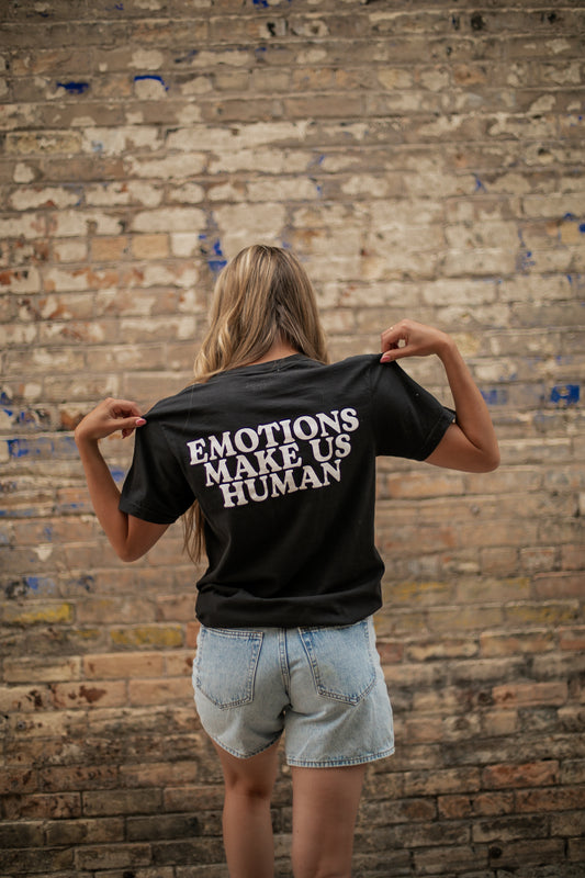 Emotions Make Us Human Tee